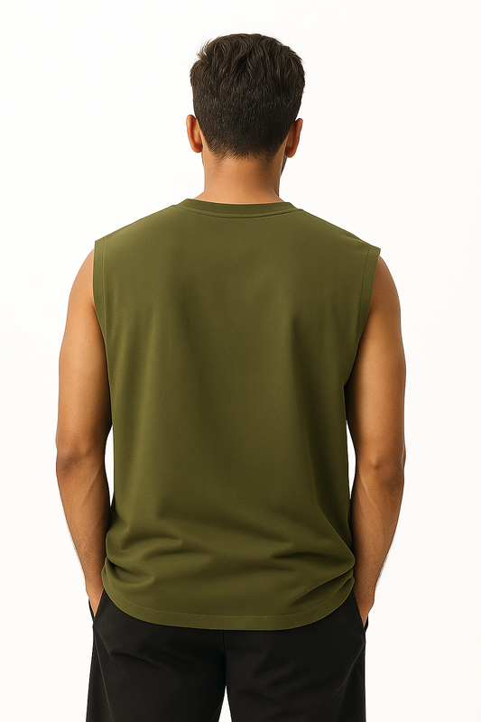 Tank Top - Olive Green